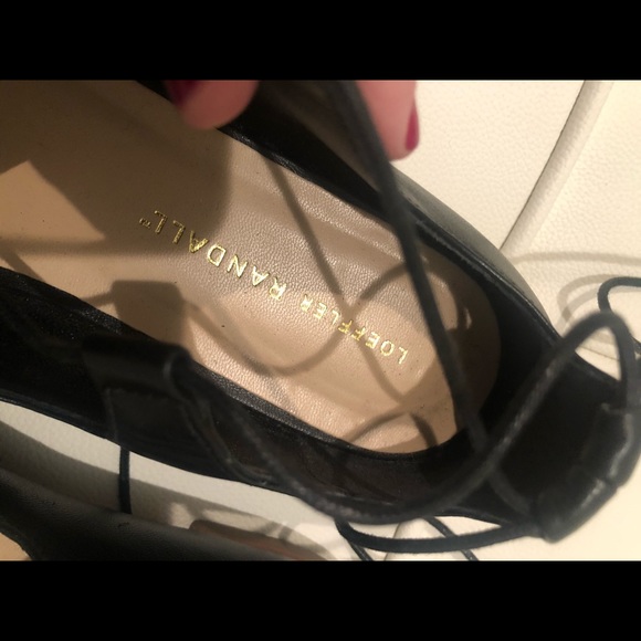 Loeffler Randall ballet flats with ties - Picture 3 of 5